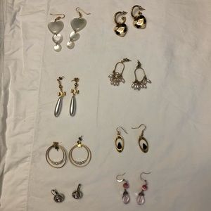Group of earrings